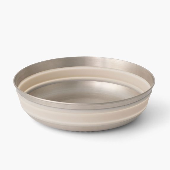 Detour Stainless Steel Collapsible Bowl Moonstruck Grey