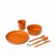 Camp dinnerware set (6 pieces)