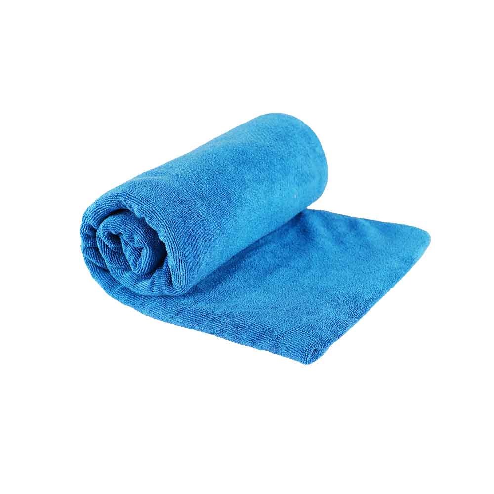 Billede af Mikrofiber frotte rejsehåndklæde (40 x 80 cm) Blå