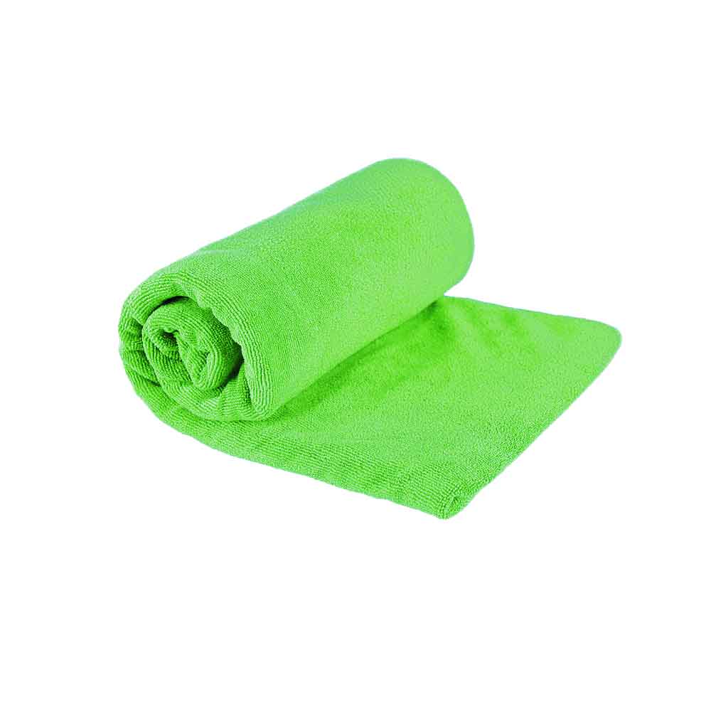 Billede af Mikrofiber frotte rejsehåndklæde (40 x 80 cm) Lime