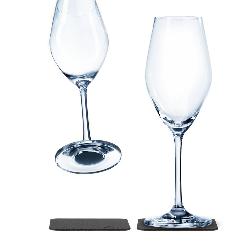 Silwy krystalglas med magnetsystem Silwy Crystal Champagne - 200 ml