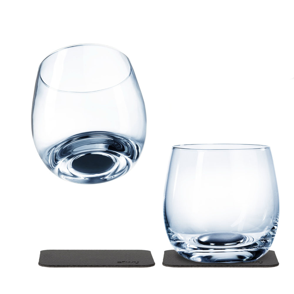 Silwy krystalglas med magnetsystem Silwy Crystal Whisky - 250 ml