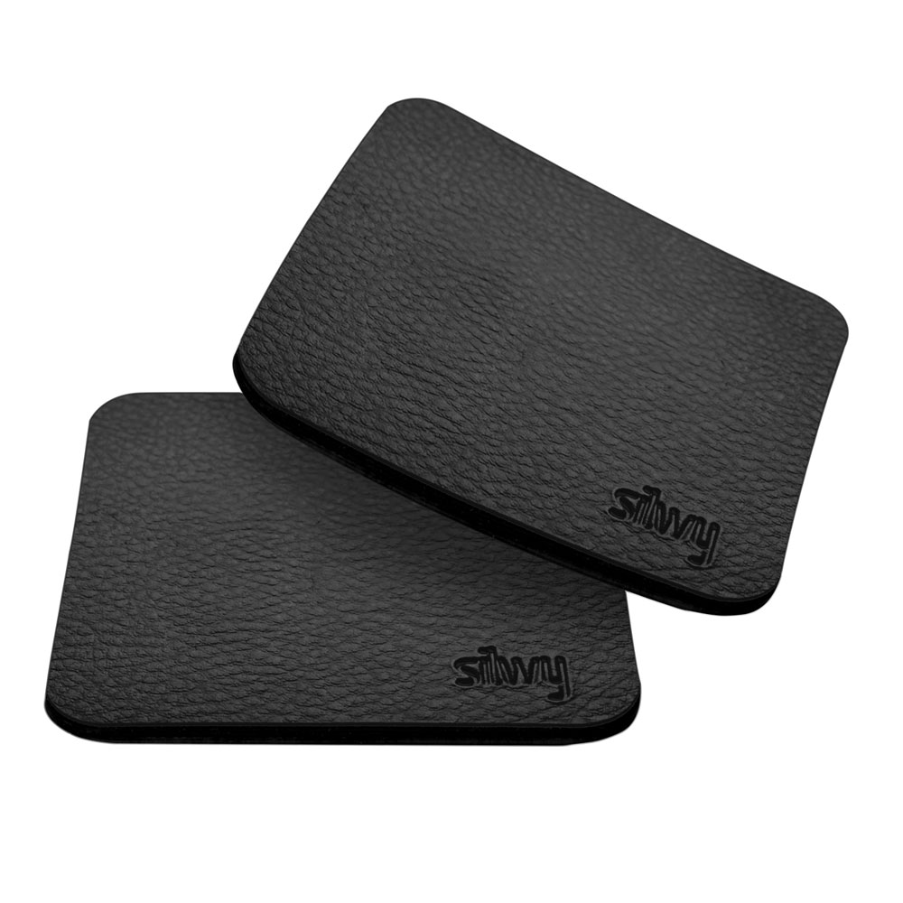 Silwy® Power Bundle Consisting Of 4 Power Magnets Including 8 Adhesive Pads And 4 Metal Nano Gel Pads In 7.5 Cm Black - Flexible Usage Perfect For