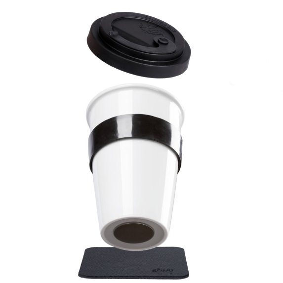 Silwy porselensservise med magnet