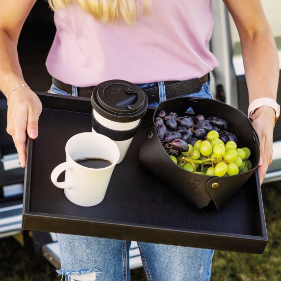 Silwy porselensservise med magnet