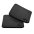 Nano-Gel-Pads Square Black - 2 stk.