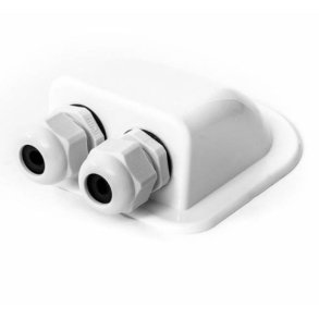 Taggennemfring for 2 kabler