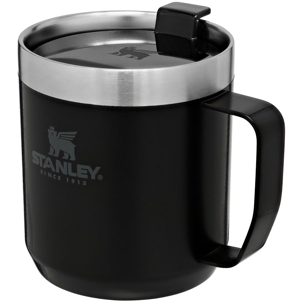 Se Stanley Classic Camp Mug 0,35L / termokop-black - Termoflasker hos ScandiHills.dk