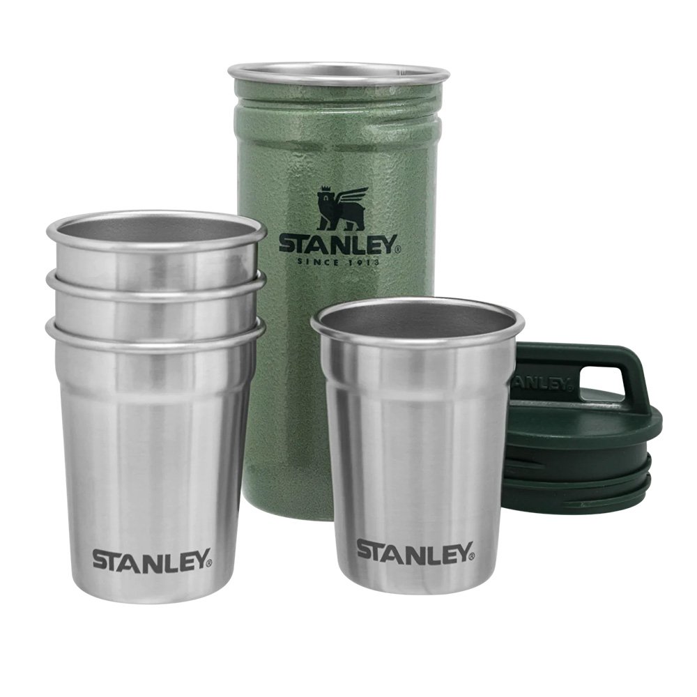 Stanley 'Adventure' shot glass set Buy shot glass set here