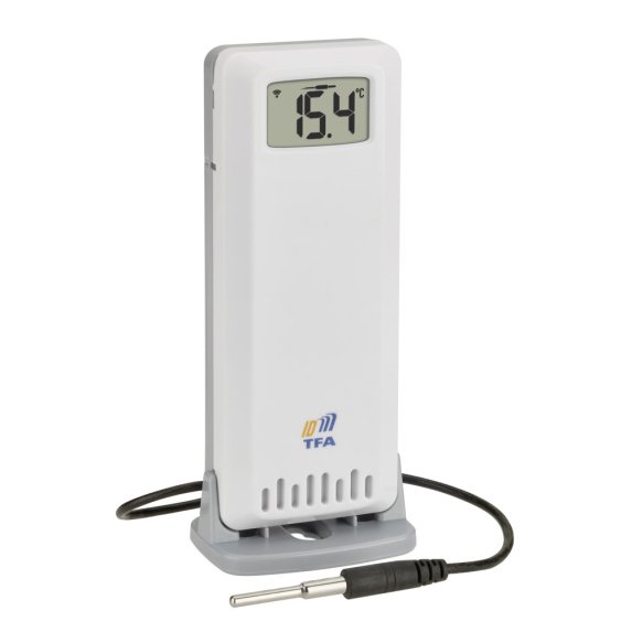 Temperatursensor med eller uten ekstern sensor