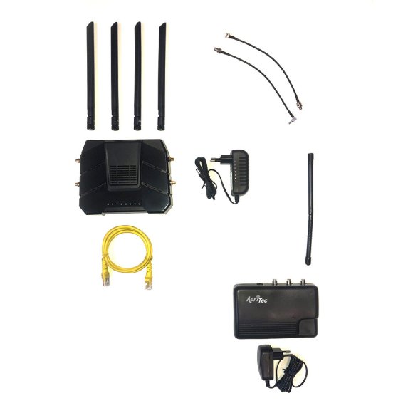AeriTec Combi-antenne 3-i-1 - Med MIMO teknologi