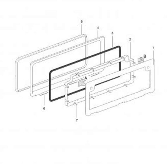 Thetford service door 5