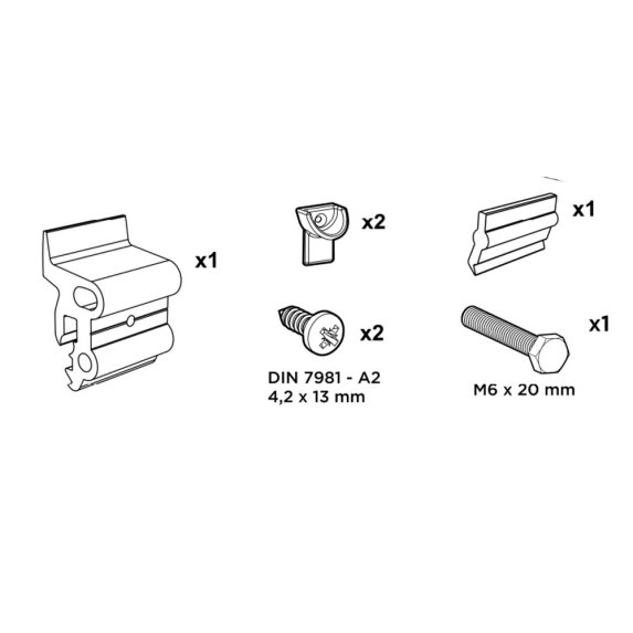 Installation Kit til Omnistor 5102