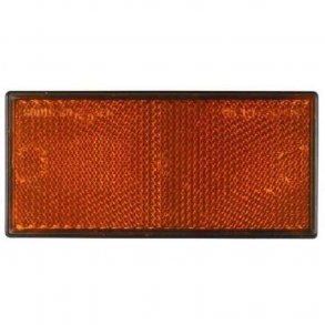 Firkantet selvklbende refleks 50 x 106 mm