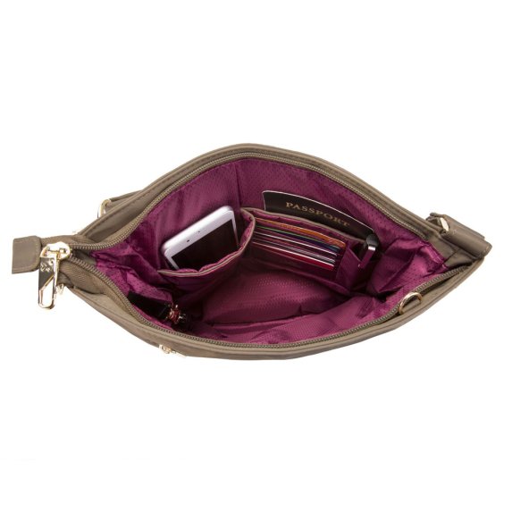 Travelon sikker og stilig skulderveske