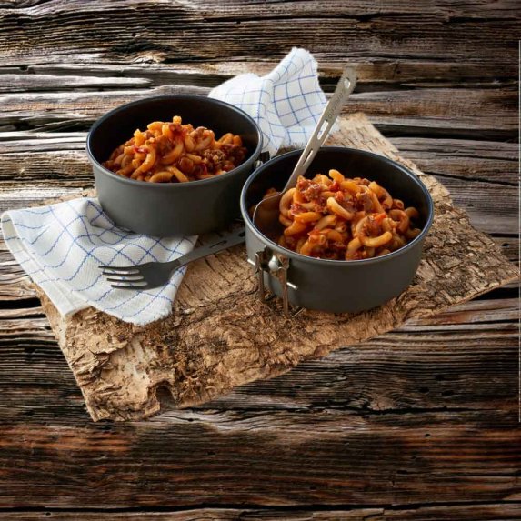 Gullash med pasta og oksekjtt 160 gram