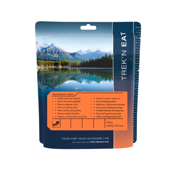 Pasta vihannesten kanssa (240 grammaa)