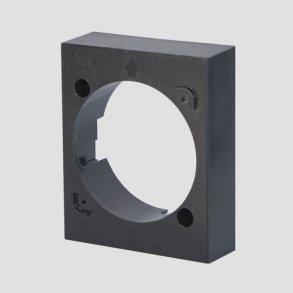 Lisrakennuskehys, musta