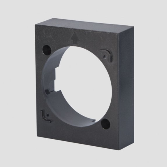 Lisrakennuskehys, musta