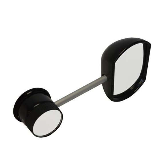 Defa Easy Mirror campingspegel med sugkopp Deluxe med konvex spegel