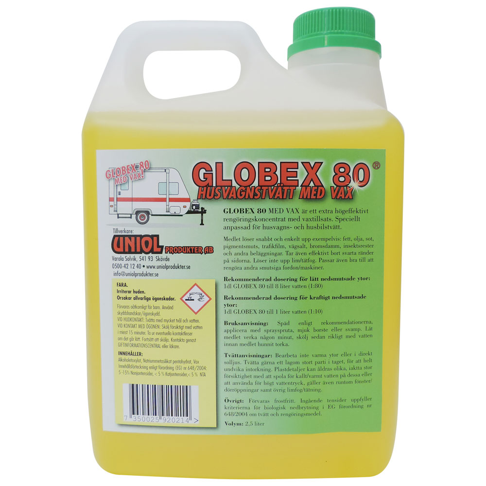 Globex 80 vaskemiddel med voks Globex 80 - 5 liter