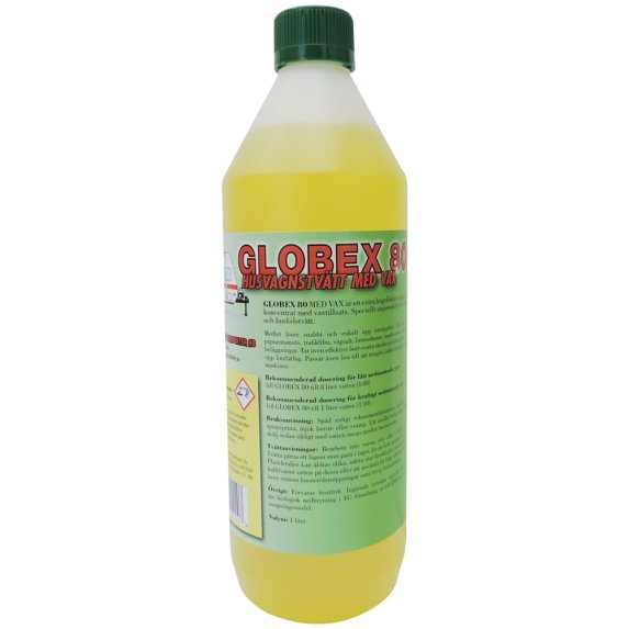 Globex 80 husvagnstvtt med vax Globex 80 - 1 liter