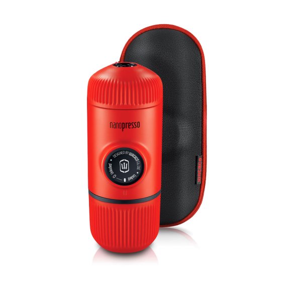 Wacaco Nanopresso Espresso Coffee Maker + Case Lava Red