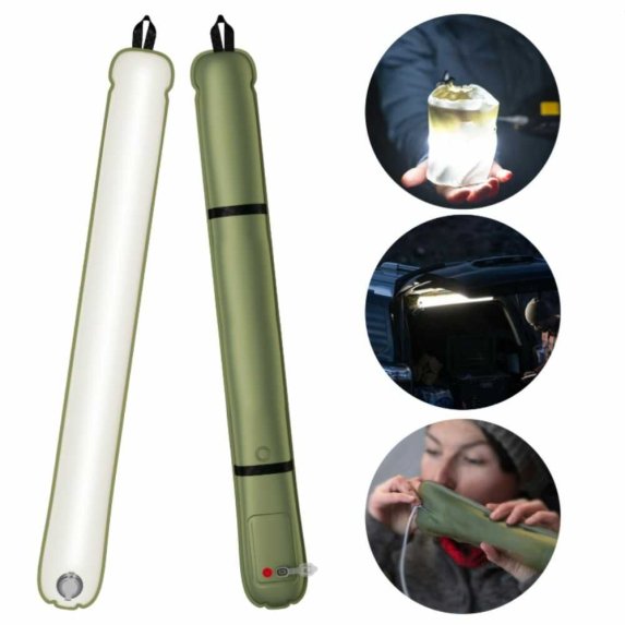 Oppustelig lampe