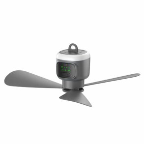 Loftventilator med LED lampe