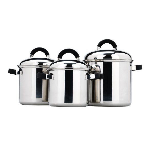 WeCamp Ancona grytesett i rustfritt stl