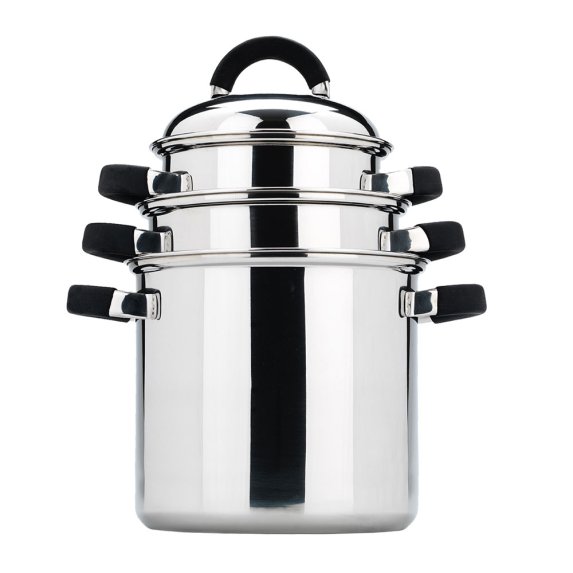 WeCamp Ancona grytesett i rustfritt stl