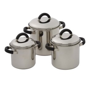 WeCamp Ancona grytset i rostfritt stl