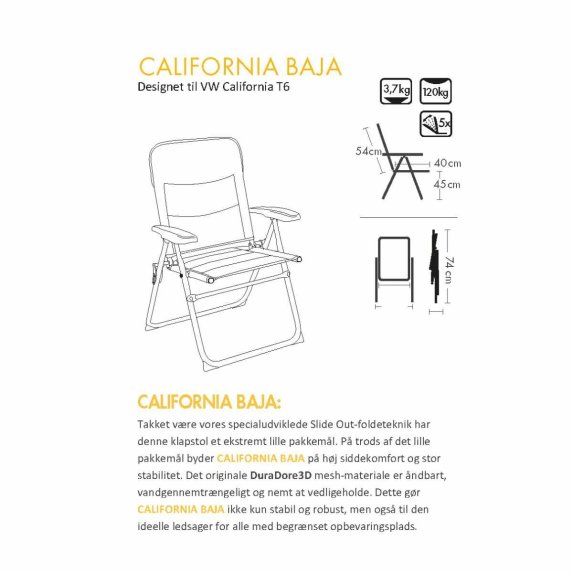 California Baja -tuoli