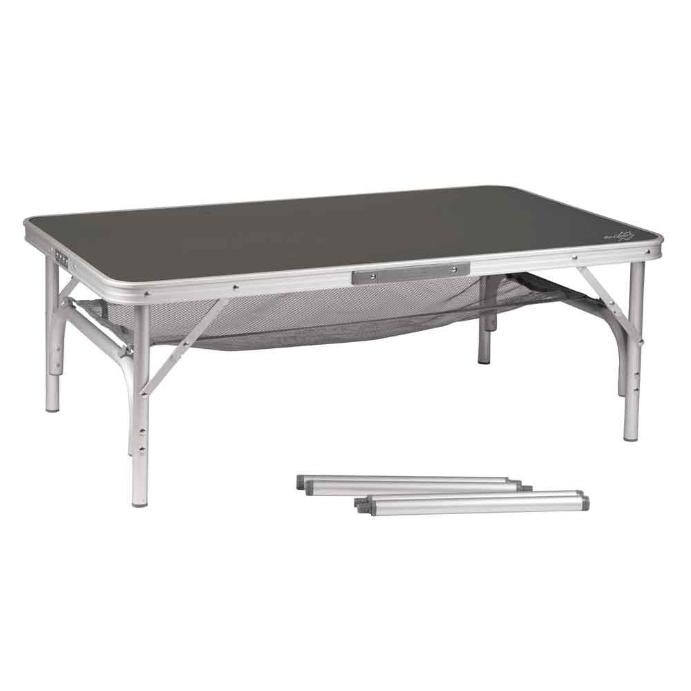 Campingbord i aluminium | Letvægts campingbord 100 x 60 cm